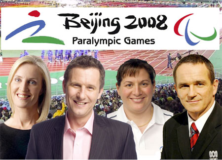 ABC TV hosts - 2008 Paralympics
