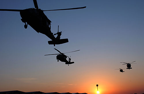 black hawk helicopters iraq