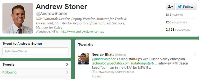 Deputy Premier Retweet
