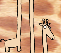 Firstdogonmoon arty giraffe