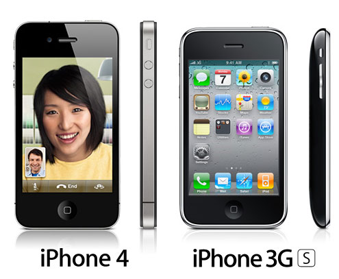 iphone 4 and iphone 3gs