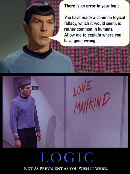 Mister Spock from Star Trek TOS - Logic