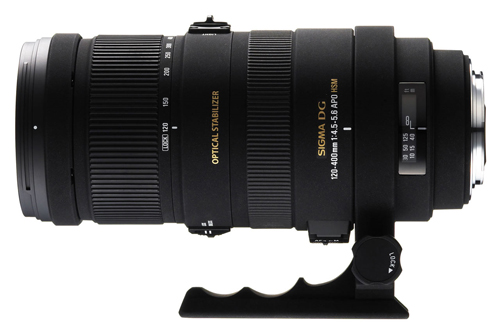 Sigma 120-400mm (180-600mm 35mm equiv) F4.5-5.6 DG OS HSM Lens (review)