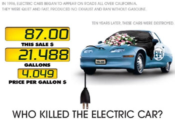 who killed the electric car movie review